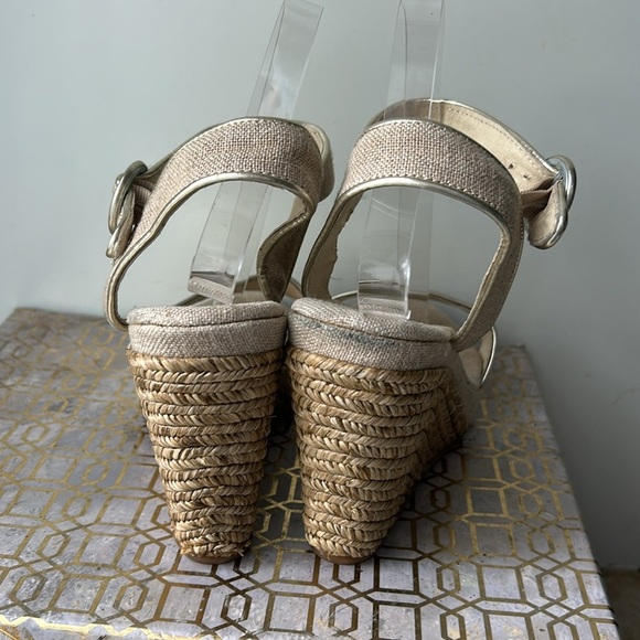 Maypol Strappy Espadrille Wedge Heels Women's size 9.5/40 - Picture 4 of 8